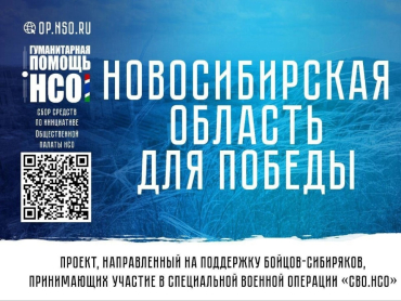 Реализация проекта «СВО.НСО» в Новосибирской области