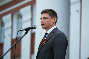 Поздравление ректора Унивесритета биотехнологий Евгения Рудого с Днём Победы!