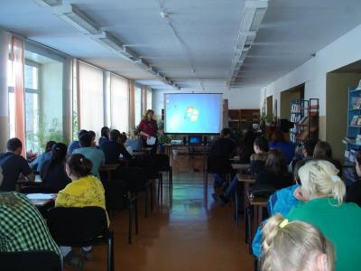 Встреча студентов выпускных групп с представителями отдела практик и трудоустройства НГАУ