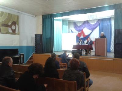 Состоялся выездной семинар 13.10.2016 в Сузунском районе