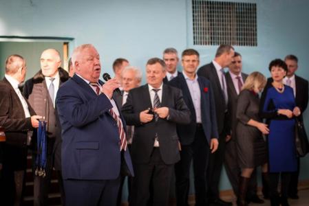 Открытие спортивного зала университета