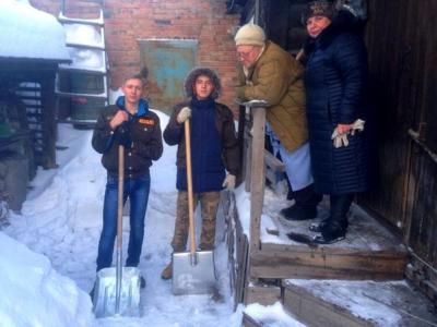 Акция «Зимний трудовой десант»