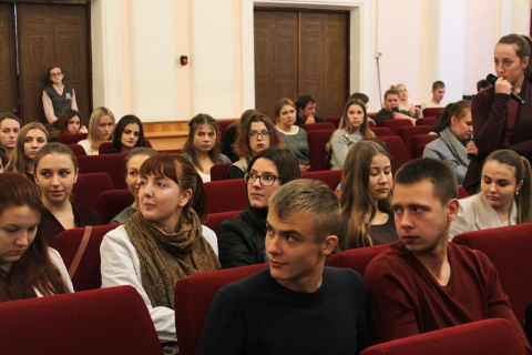 Участие в собрании старост Новосибирского ГАУ